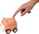 Carrinho Animal Com Filhote Rosa - Imagem 4