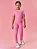 Blusa Infantil Menina Básica Rosa Mundo Cinti - Imagem 1