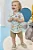 Conjunto de Camisa em Malha Wave e Bermuda em Sarja Stretch com Elastano LucBoo - Imagem 3