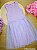 Vestido Regata Canelada com Tule Lilás Mon Sucré - Imagem 1