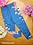 Calça Legging em Suplex Power Felpado Azul Jeans Cinti - Imagem 1