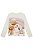 Blusa Manga Longa em Cotton Off White Cachorrinhos Infanti - Imagem 5