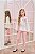 Conjunto de Blusa Alongada em Cotton e Calça Legging em Fly Tech Ursinhas Infanti - Imagem 3