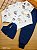 Conjunto Blusão e Calça em Moletom Bear Azul (acompanha babador) Divertto - Imagem 1