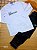 Conjunto Camiseta em Meia Malha e Calça em Molecotton Denim Divertto - Imagem 1