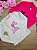 Blusa Manga Longa em Ribana Rosa Barbie Fakini - Imagem 2