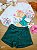 Conjunto Blusa em Molecotton e Shorts em Tricot em Relevo Kukiê - Imagem 1