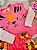 Conjunto Trio Blusa Manga Longa Canelada, Colete e Saia com Shorts Embutido Oncinha Rosa Up Baby - Imagem 3