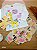 Conjunto de Pijama com Tapa Olhos em Suedine Girafinha Up Baby - Imagem 1