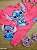 Conjunto em Moletom Peluciado Stitch Rosa Fakini - Imagem 1