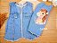 Colete em Jeans Kukiê Infantil Menina - Imagem 1