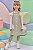 Conjunto de Blusa em Cotton e Salopete em Moletom Peluciado Infanti - Imagem 4
