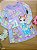 Vestido em Termoskin Gatinho Colorida Infanti Infantil Menina - Imagem 1