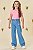 Calça Wide Leg em Jeans com Elastano Infanti - Imagem 4