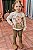 Conjunto de Blusão em Moletom com Pelúcia e Calça Legging em Fleece Cotelê com Elastano Kukiê Bebê Menina - Imagem 3