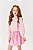 Conjunto Infantil Menina Blusão E Saia-Short Holográfico Rosa Cinti - Imagem 3