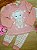Conjunto de Pijama de Blusa em Meia Malha com Calça em Malha Comfy Infanti Infantil Menina - Imagem 1