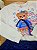 Conjunto de Blusão em Moletom com Pelúcia e Saia em Tricot Kukiê Infantil Menina - Imagem 3