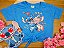 Blusa Stitch Disney 100% Algodão Azul Fakini - Imagem 1