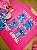 Blusa Stitch Disney 100% Algodão Rosa Fakini - Imagem 2