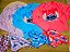Conjunto Moda Praia Stitch Disney Com Proteção UV Rosa Fakini - Imagem 2