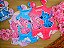 Maiô Moda Praia Stitch Disney Com Proteção UV Azul Fakini - Imagem 2