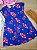 Vestido Borboletas Azul Bee Loop - Imagem 1