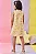Vestido em Fly Tech Kukiê Infantil Menina Amarelo - Imagem 4