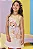 Vestido em Fly Tech Kukiê Infantil Menina Amarelo - Imagem 3
