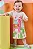 Vestido em Meia Malha Kukiê Bebê Menina Bege - Imagem 2