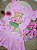 Vestido em Meia Malha Kukiê Infantil Menina Rosa - Imagem 8