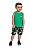 CONJUNTO REGATA MALHA BERMUDA MICROFIBRA VERDE AZEVINHO BEE LOOP - Imagem 1