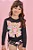 Trio de Blusa e Biquíni em Malha Uv Dry com Proteção Uv 50+ Infanti Infantil Menina - Imagem 4