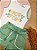 Conjunto de Blusa em Canelado Liz com Shorts em Molevisco Infanti Infantil Menina - Imagem 2