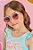 Óculos de Sol com Proteção UV Acompanha Caixinha e Estojo Porta Óculos Infanti Infantil Menina - Imagem 2
