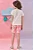 Biker em Fly Tech Kukiê Infantil Rosa Menina - Imagem 3