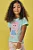 Blusa Gatinha e Sorvete em Meia Malha Kukiê Infantil Menina - Imagem 3