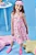 Camisola em Malha Comfy (acompanha Máscara) Kukiê Infantil Menina - Imagem 5