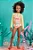 Conjunto de Biquíni e Blusa em Malha com Proteção UV 50+ Kukiê Infantil Menina - Imagem 1