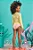 Conjunto de Biquíni e Blusa em Malha com Proteção UV 50+ Kukiê Infantil Menina - Imagem 2