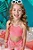 Biquíni com Proteção UV 50+ e Saída de Praia em Tule Kukiê Infantil Menina - Imagem 2