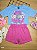 Conjunto Blusa Malha e Bermuda em Moletom Azul Sereno Bee Loop - Imagem 1
