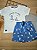 Conjunto Blusa e Bermuda em Microfibra Quimby - Imagem 1