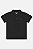 CAMISA POLO MANGA CURTA EM SUEDINE PRETO PATI NICKI UP BABY - Imagem 1