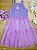 Vestido com Tule Solzinho Lilás Bimbi - Imagem 1