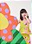 Conjunto em Tricoline Borboletas Bimbi - Imagem 3