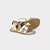 Sandália Infantil Bibi Shine Mini Dourada de Abelha - Imagem 2
