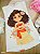 Vestido em Molecotton Moana Kukiê Infantil Menina - Imagem 1