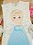Vestido em Molecotton Frozen Elsa Kukiê Infantil Menina - Imagem 2