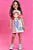 Vestido em Molecotton Ariel Pequena Sereia Kukiê Infantil Menina - Imagem 1